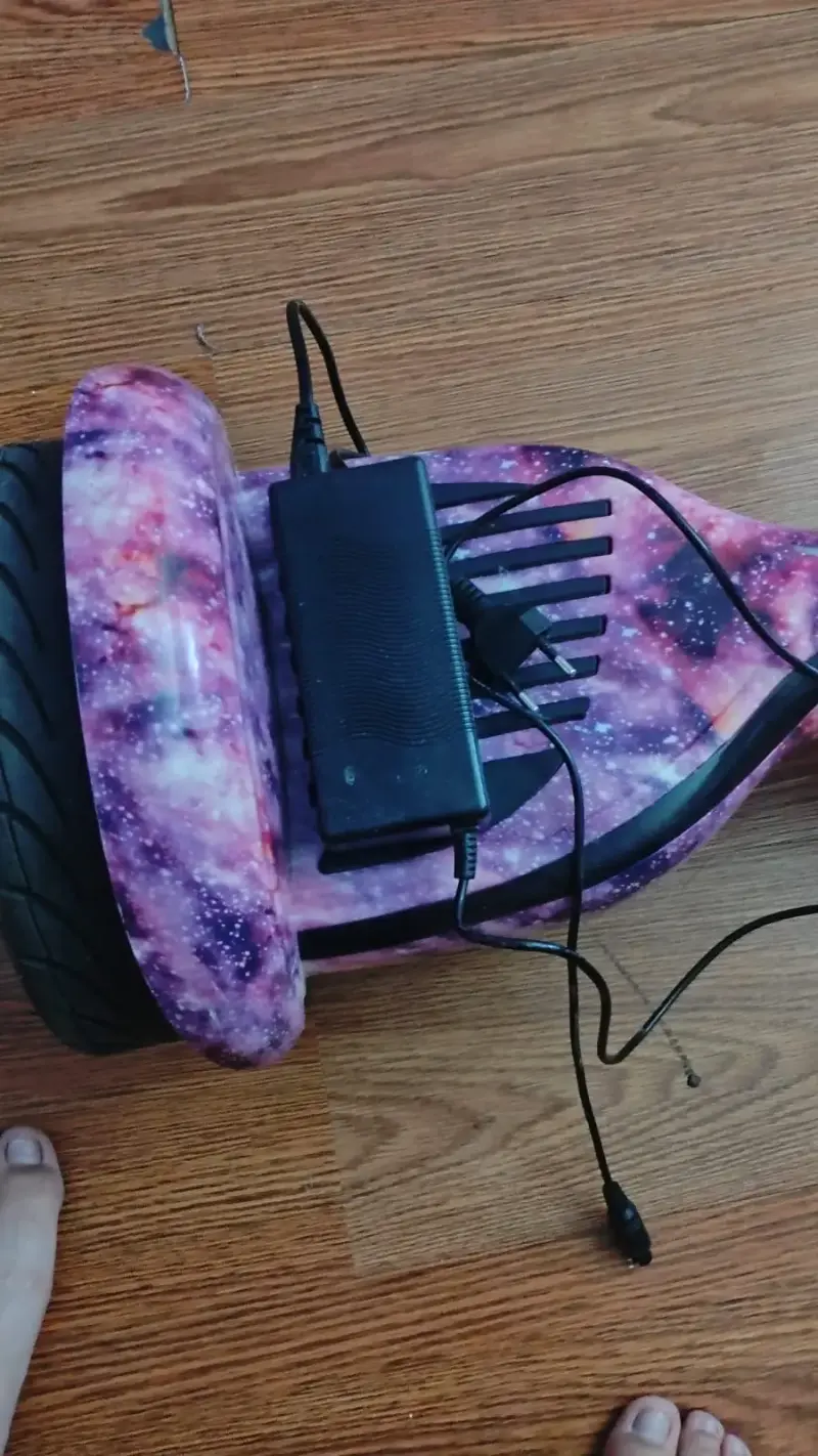 Hoverboard eléctrico diseño galaxia - 3