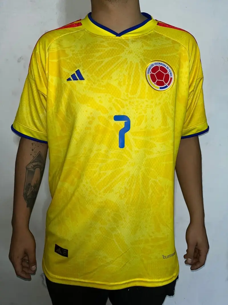 Camiseta de fútbol Colombia Luis Díaz - 3