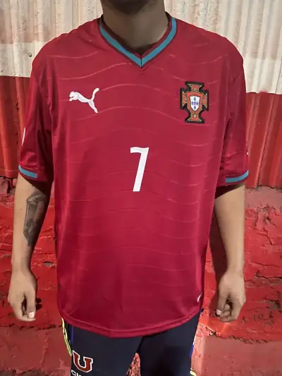 Camiseta de fútbol Portugal Ronaldo 7 - miniatura 2