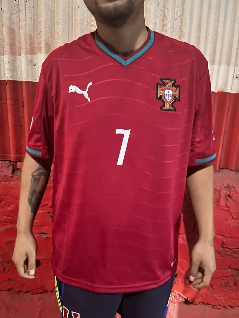 Camiseta de fútbol Portugal Ronaldo 7 - 3