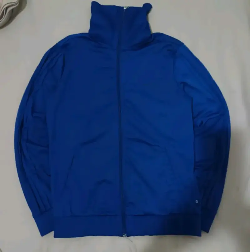 Poleron deportivo azul - Adidas - 1