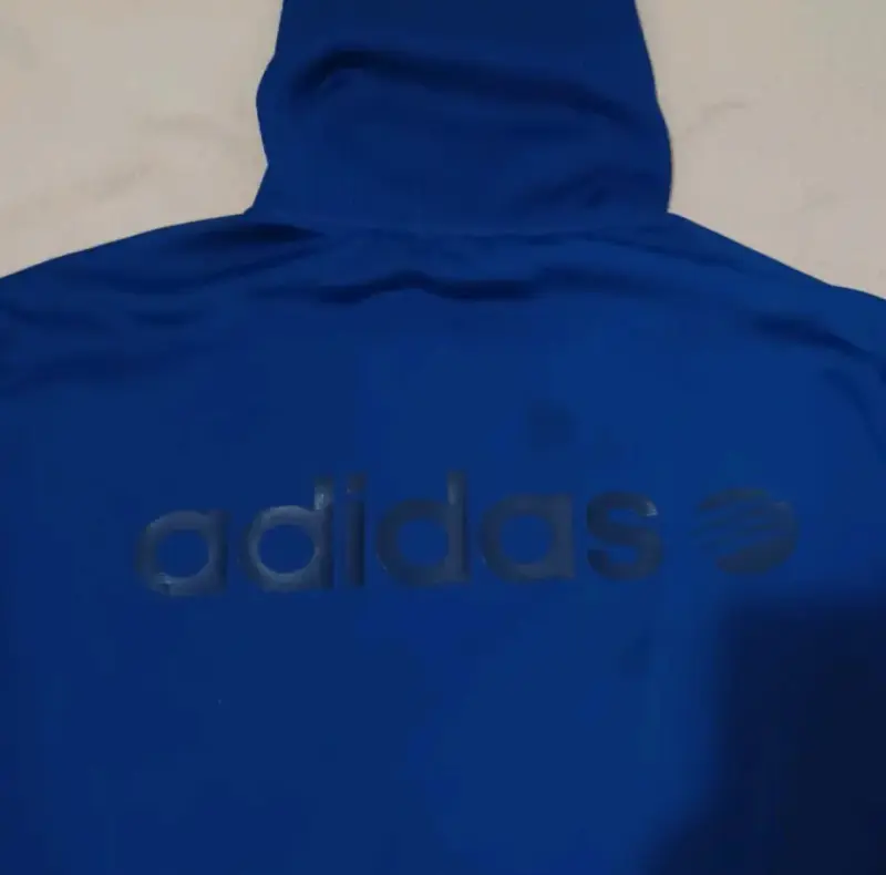 Poleron deportivo azul - Adidas - 2