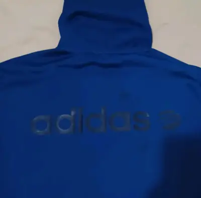Poleron deportivo azul - Adidas - miniatura 2
