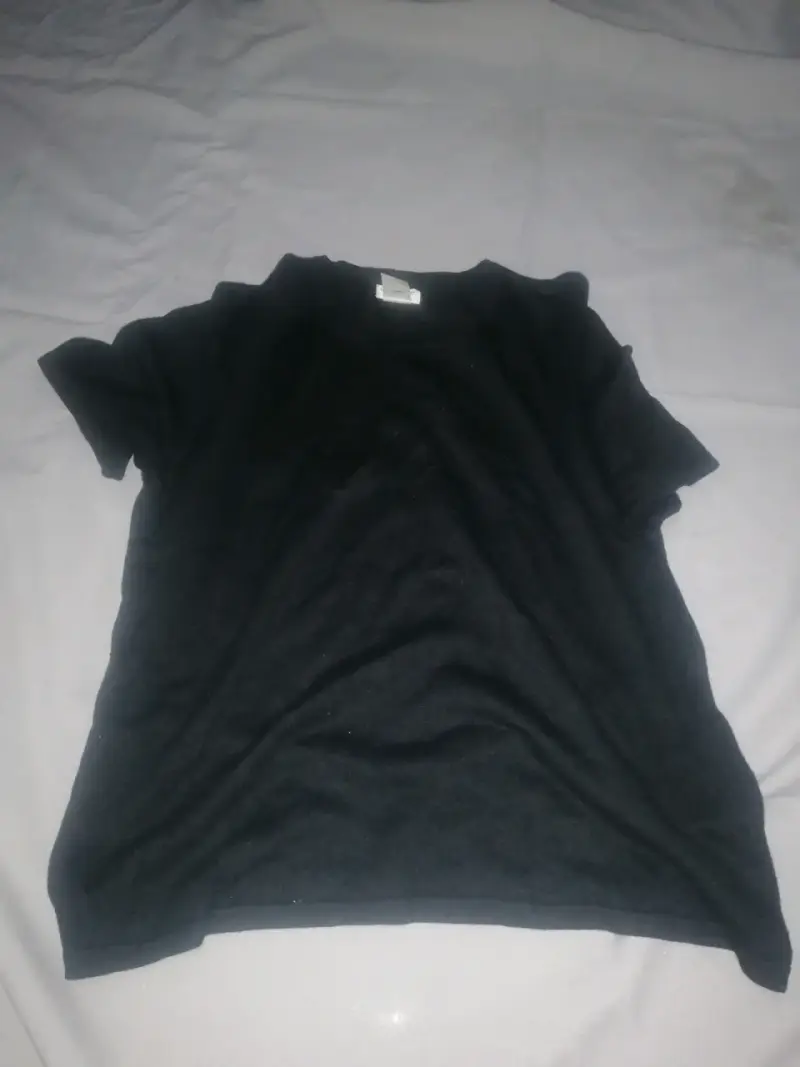 Suéter a rayas beige y negro - 3