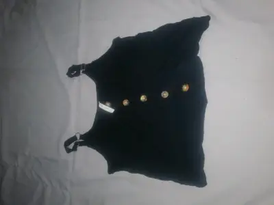 Suéter a rayas beige y negro - miniatura 4