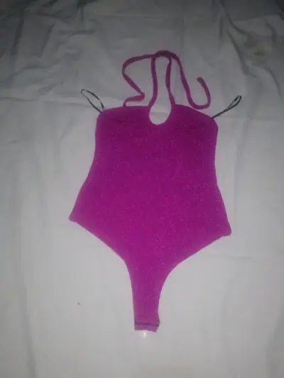 Chaqueta de cuero negra con cierre metálico - miniatura 3