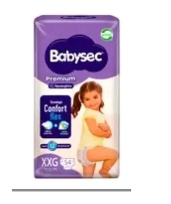 Pañales Babysec Premium XXG 160 unidades