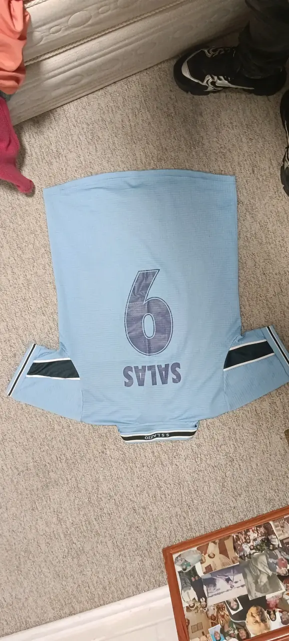 Camiseta Puma SS Lazio vintage celeste - 2