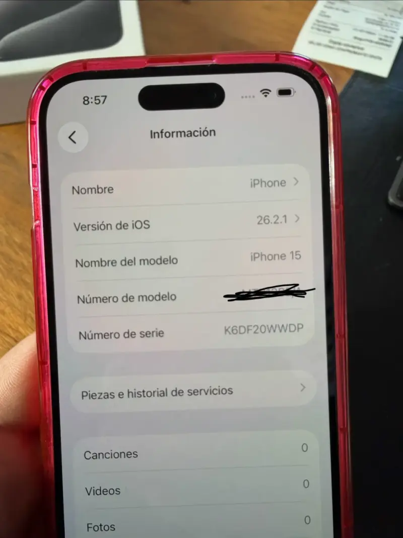 iPhone 15 color rosa - 3