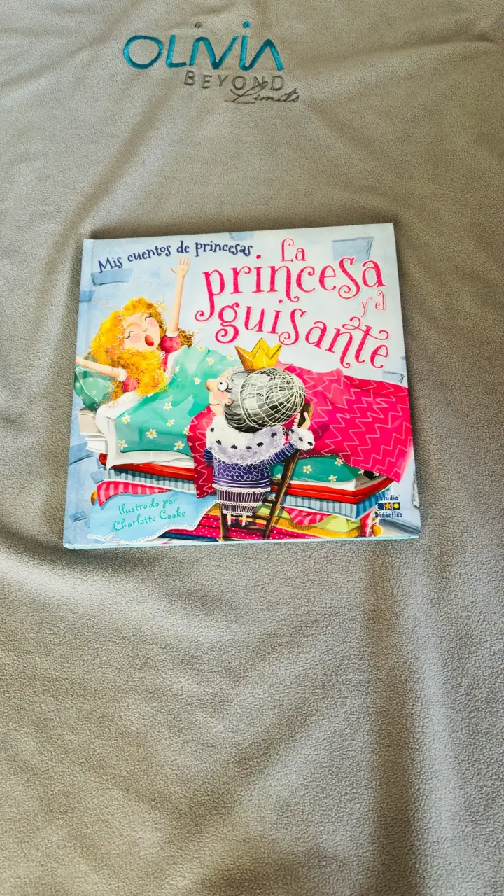 Libro infantil La princesa y el guisante