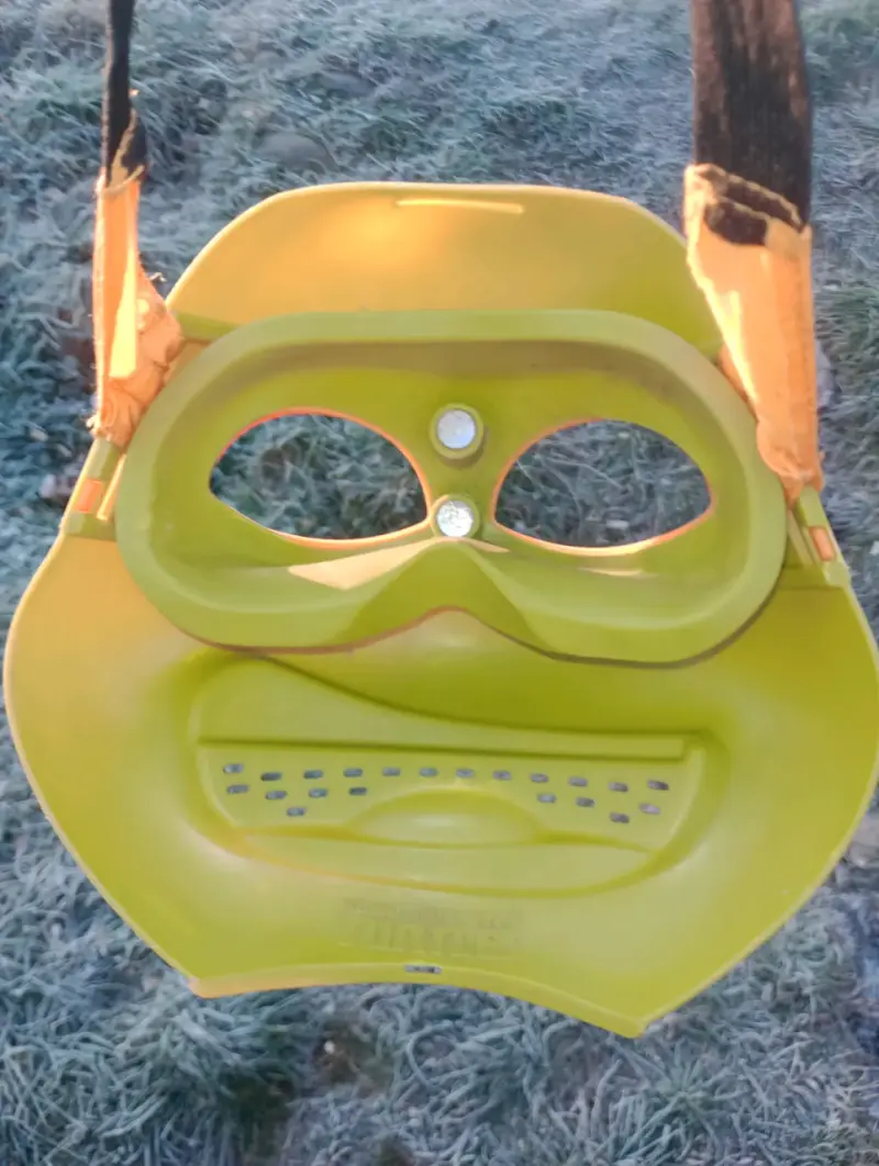 Máscara de tortuga ninja Miguel angel original - 2