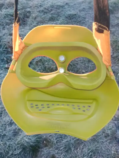 Máscara de tortuga ninja Miguel angel original - miniatura 2