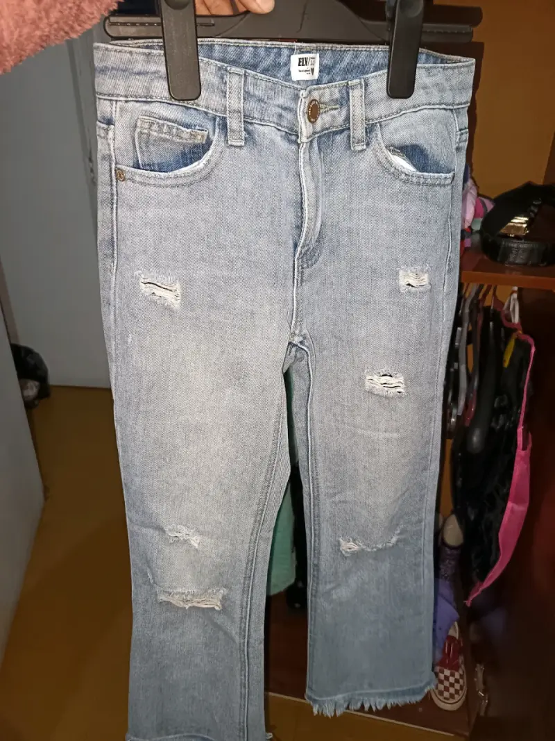 Jeans de niña talla 10 - 3