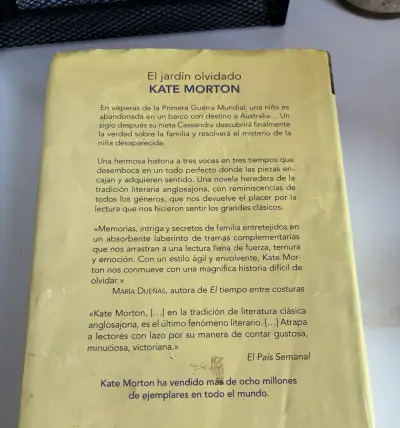 Libro 'El Jardín Olvidado' de Kate Morton - miniatura 3