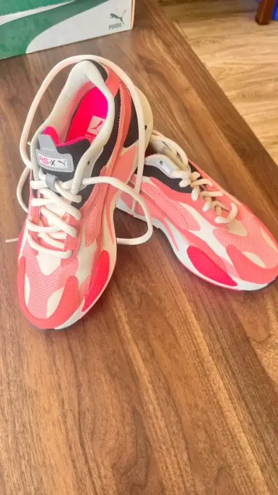Zapatillas deportivas Puma RS-X rosas - miniatura 1
