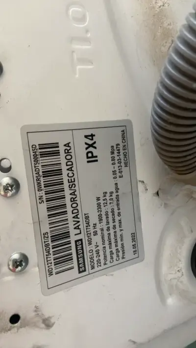 Lavadora Samsung de carga frontal - miniatura 3