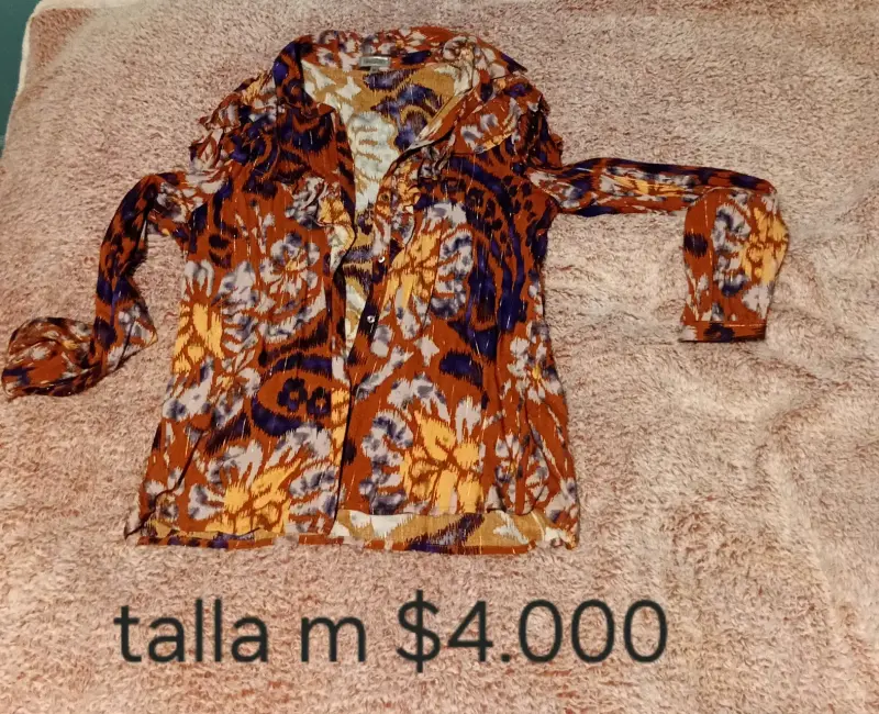 Chaqueta de mezclilla talla L para mujer - 3