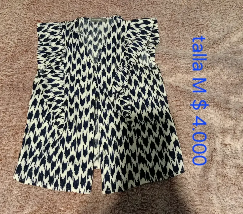 Chaqueta de mezclilla talla L para mujer - 4