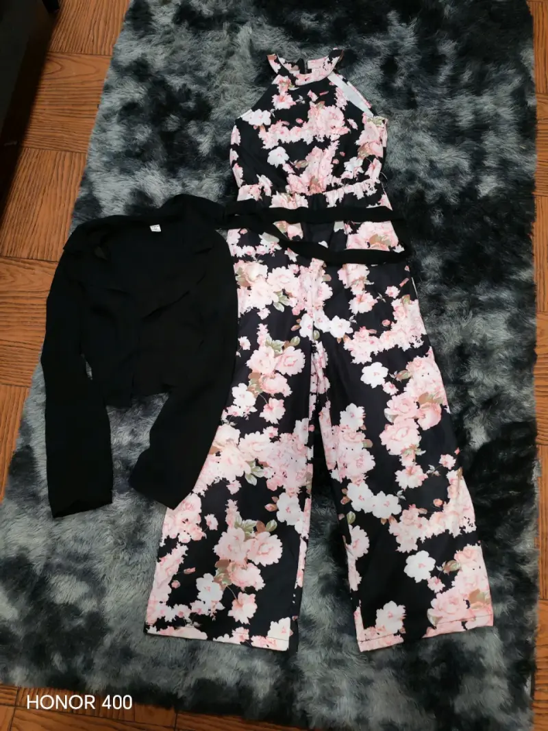 Vestido de niña rosa con mariposas - 2