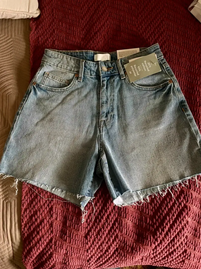 Shorts de mezclilla h&m nuevos - 1