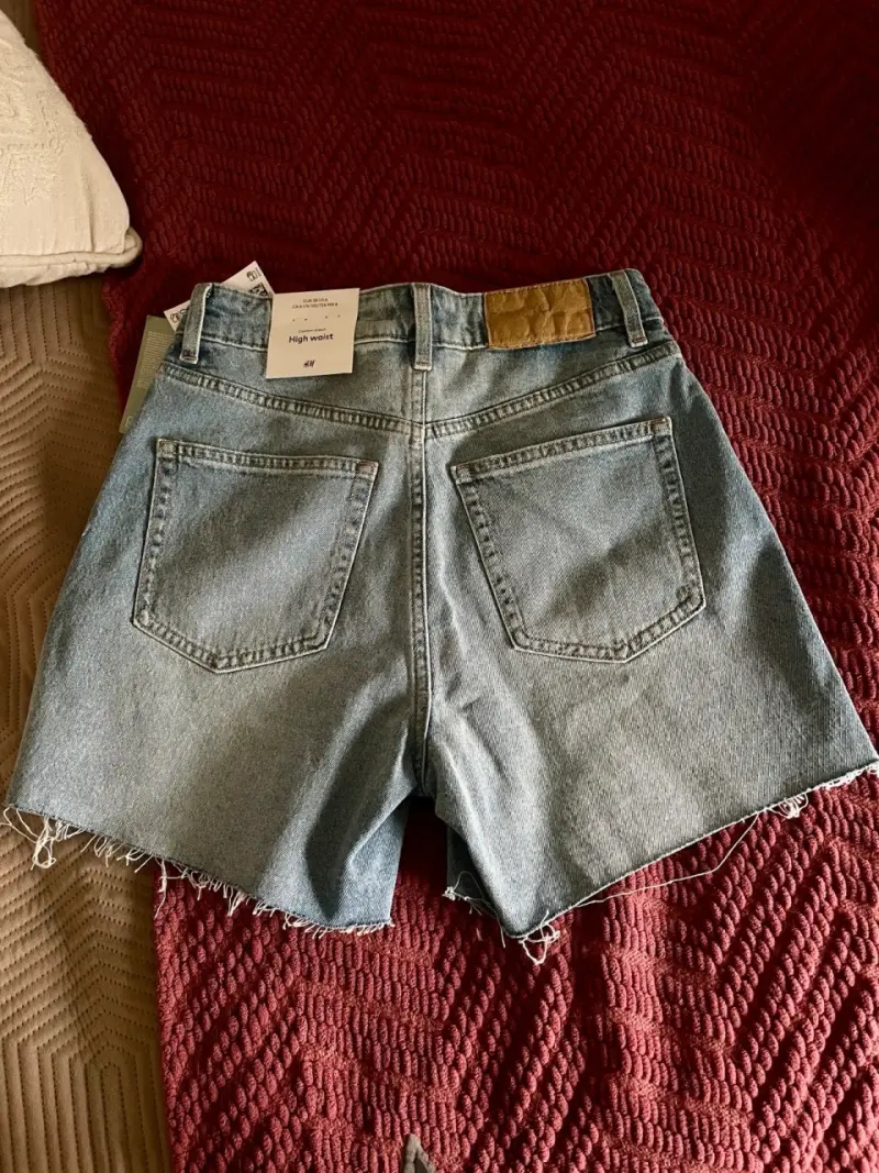 Shorts de mezclilla h&m nuevos - 2