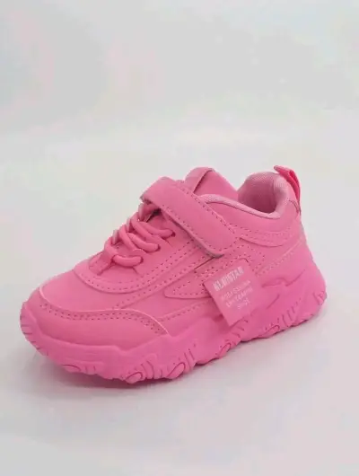 Zapatillas deportivas rosas para niños - miniatura 6