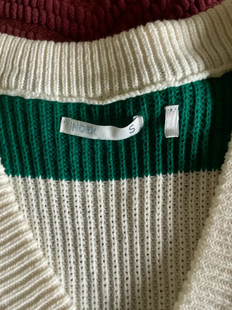 Chaleco verde y blanco - 2