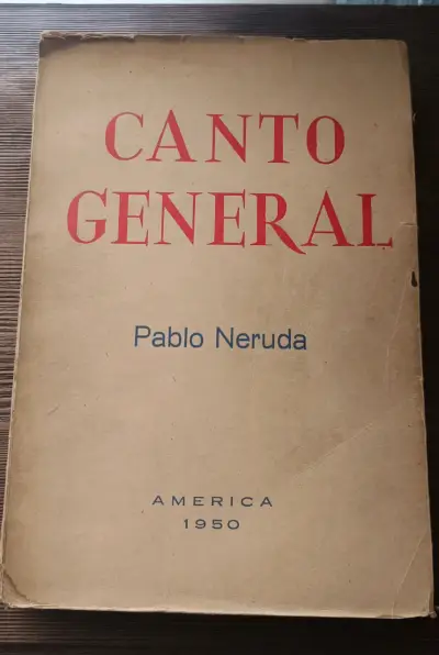 Canto General de Pablo Neruda 1950 - miniatura 1