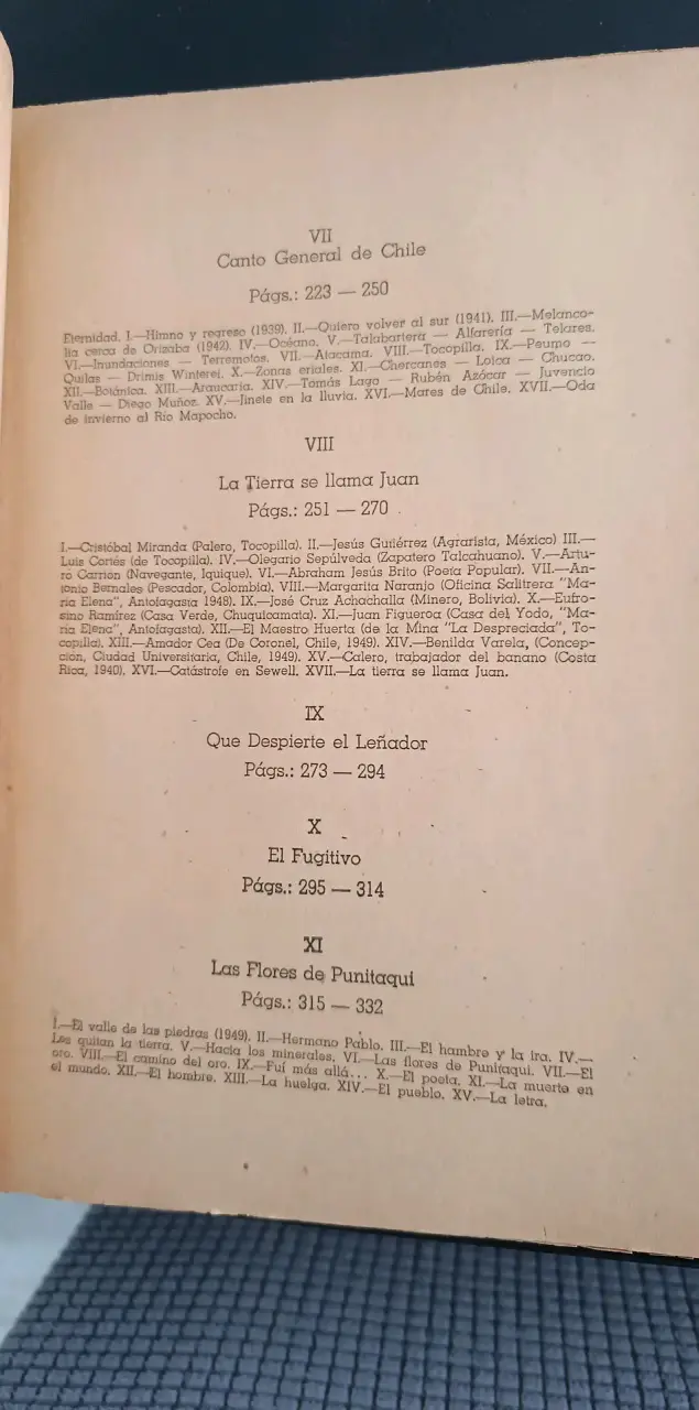 Canto General de Pablo Neruda 1950 - 3