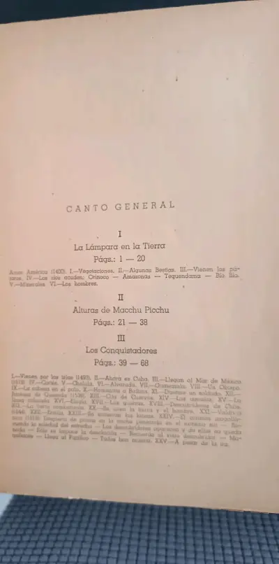 Canto General de Pablo Neruda 1950 - miniatura 4