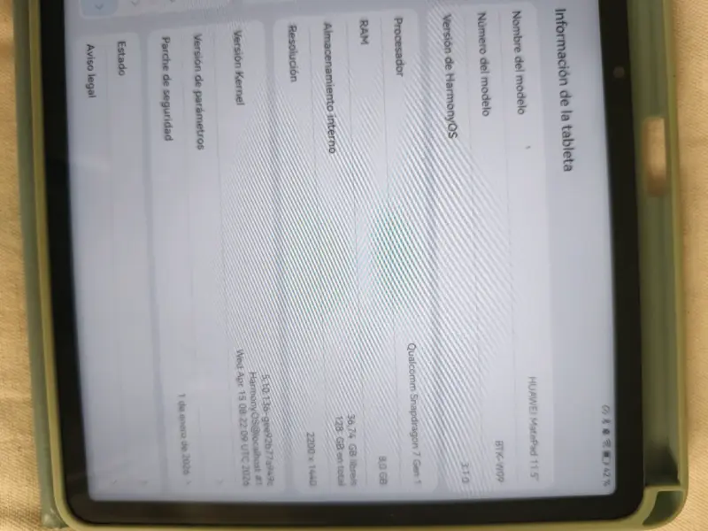 Tablet Huawei MatePad 11.5" 128gb - 5