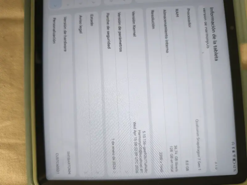 Tablet Huawei MatePad 11.5" 128gb - 6