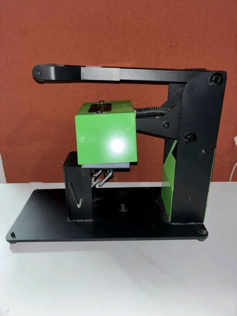 Prensa térmica Galaxy verde para estampados - 3