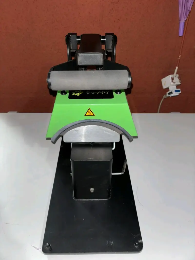 Prensa térmica Galaxy verde para estampados - 4