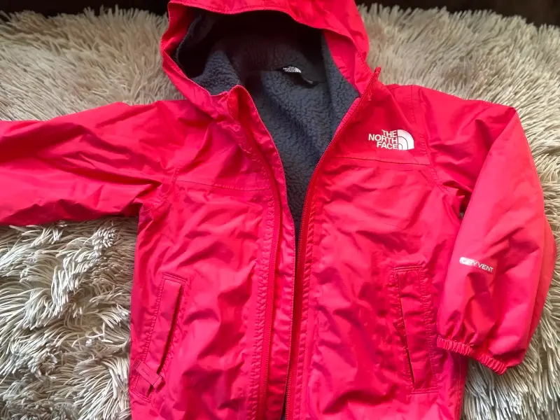 Chaqueta impermeable roja The North Face NIÑA - 1