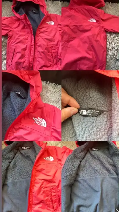 Chaqueta impermeable roja The North Face NIÑA - miniatura 3