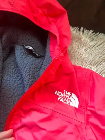 Chaqueta impermeable roja The North Face NIÑA - miniatura 5