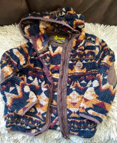 Chaqueta polar Gnomo Kids con capucha - miniatura 1