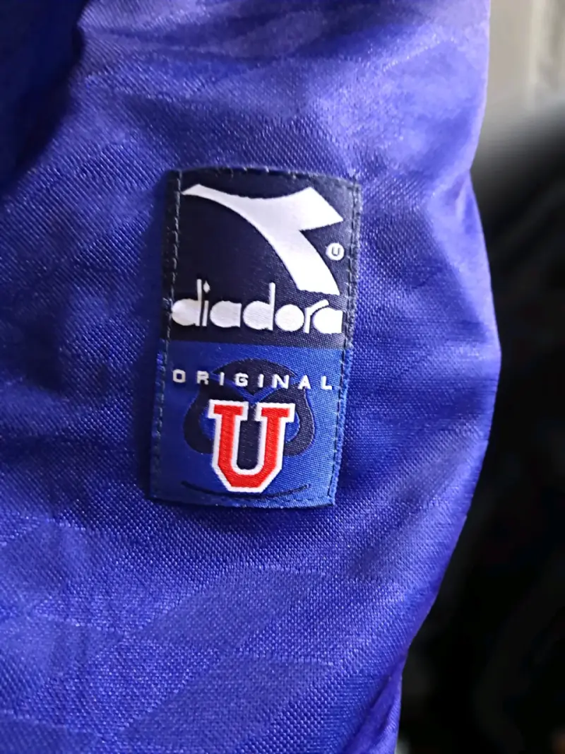 Camiseta Universidad de Chile retro azul - 4