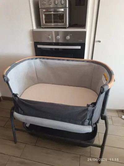 Cuna colecho Maxi-Cosi gris ajustable - miniatura 2