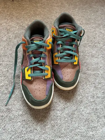 Zapatillas Nike multicolor de cuero - miniatura 1