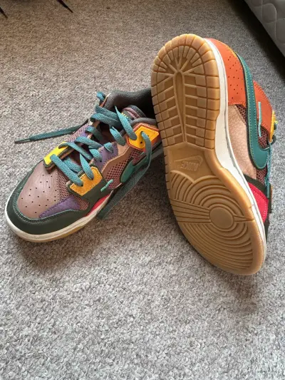 Zapatillas Nike multicolor de cuero - miniatura 4