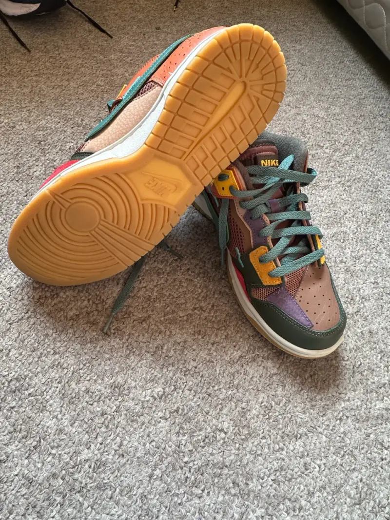 Zapatillas Nike multicolor de cuero - 5
