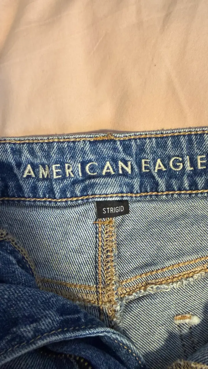 Shorts American Eagle de mezclilla desgastados - 3