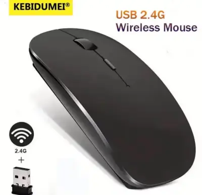 Mouse inalámbrico USB 2.4G Kebidumei - miniatura 1