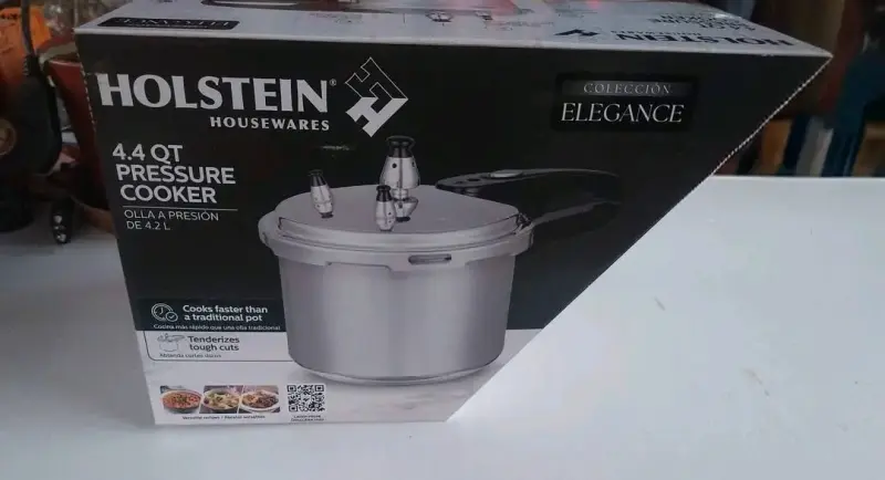Olla a presión Holstein 4.2 Litros acero inoxidabl - 2