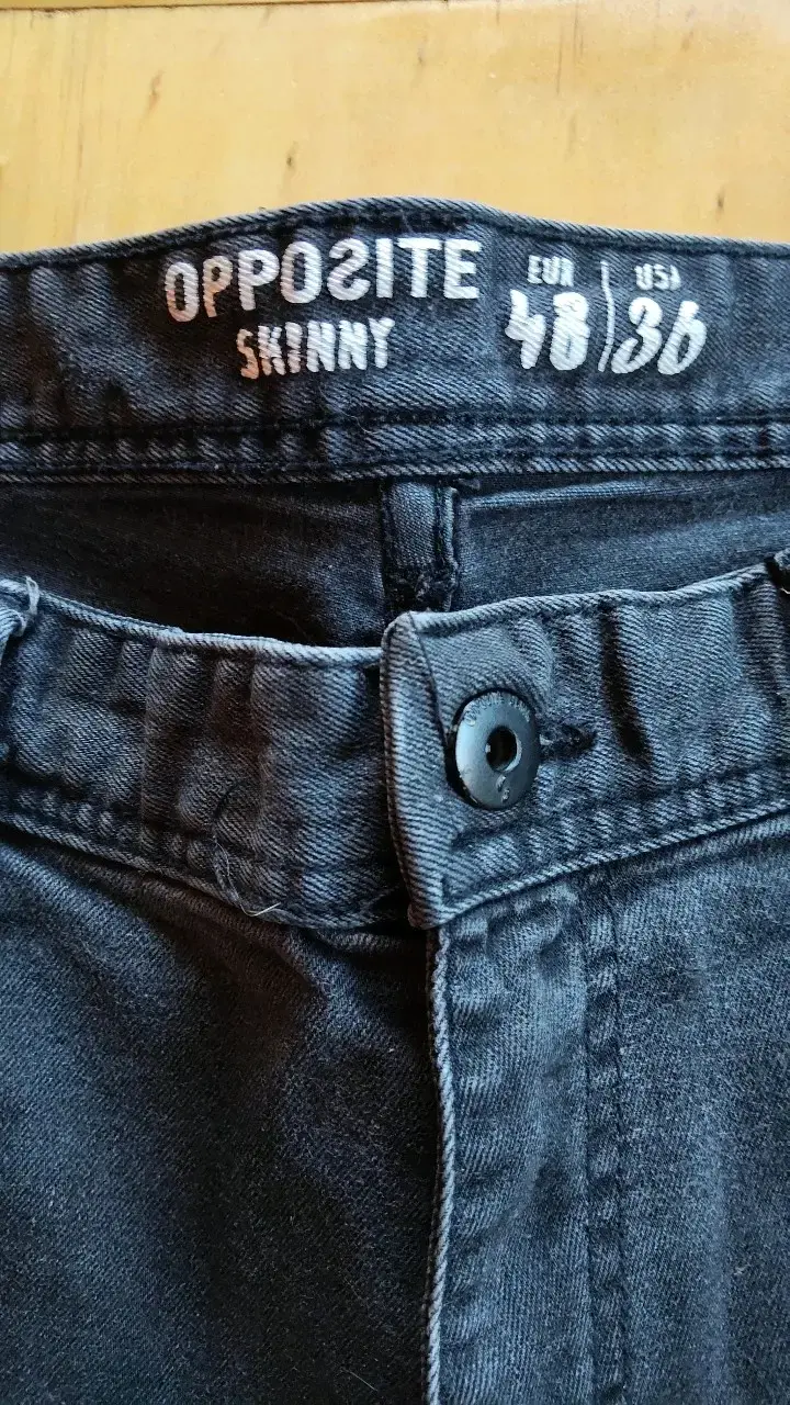 Jeans skinny gris Opposite talla 36 - 2