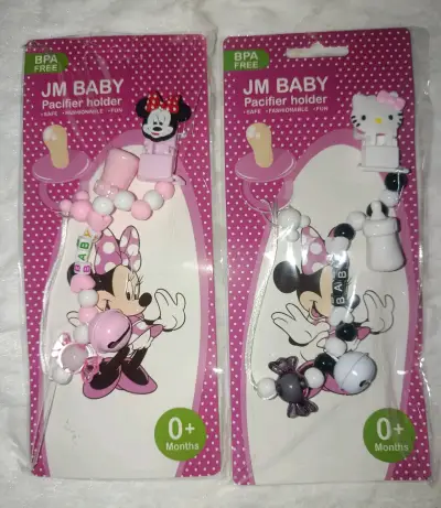 Sujetadores de chupete JM Baby con diseño infantil - miniatura 1