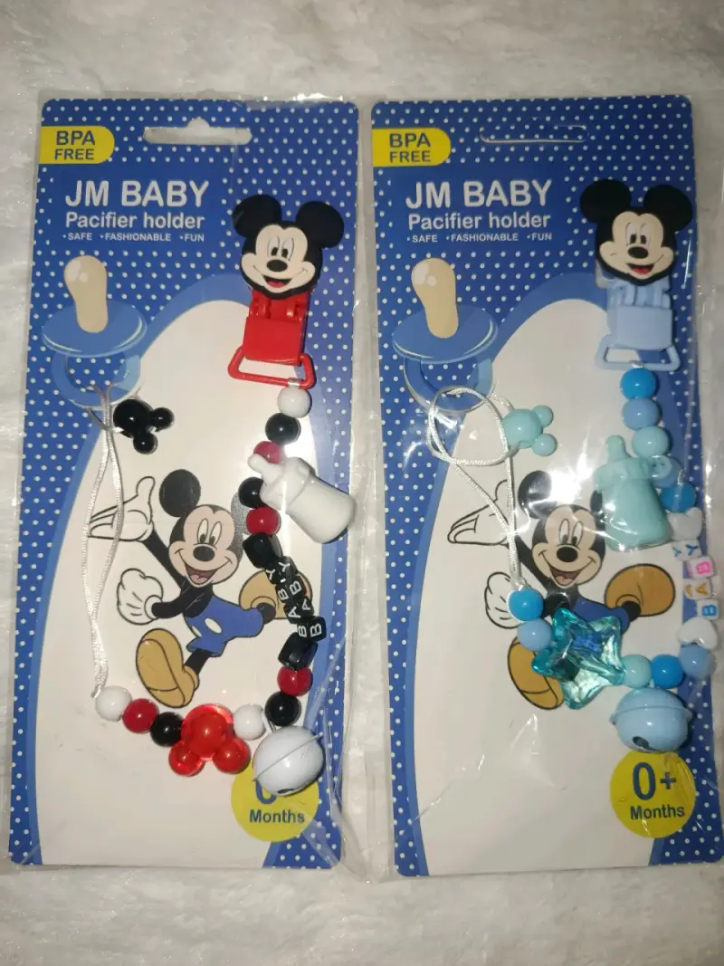 Sujetadores de chupete JM Baby con diseño infantil - 2