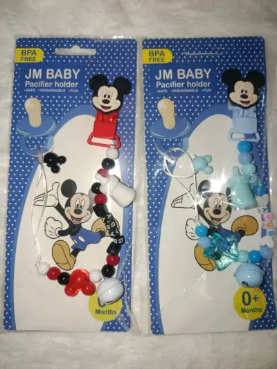 Sujetadores de chupete JM Baby con diseño infantil - miniatura 2